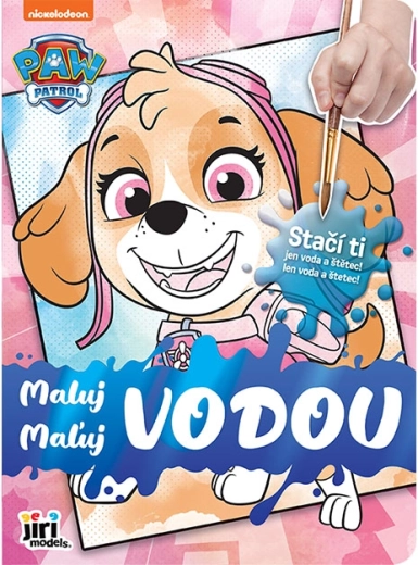 Schilder met water Paw Patrol