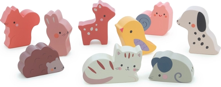 Vilac houten geluidsdieren Sarah Betz (9 stuks)