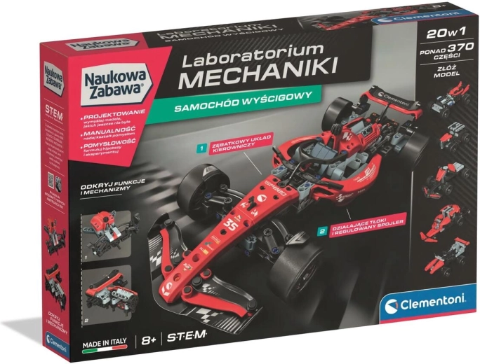 Clementoni Mechanica-laboratorium – raceauto