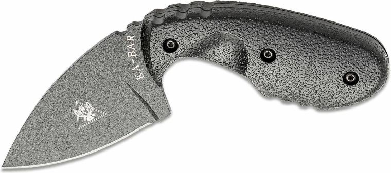KA-BAR TDI Investigator tactisch vaststaand mes, zwart, Zytel, Kydex schede