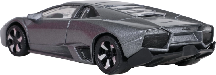 Metalen carrosserie en rubberen wielen