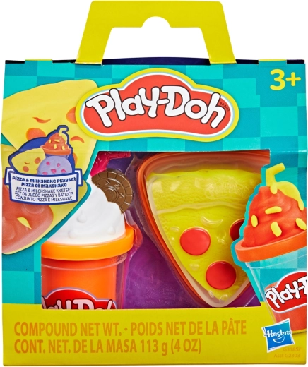 Hasbro Play-Doh creatieve set pizza en milkshake