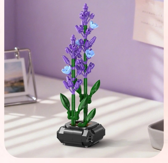 Realistische lavendel als designdecoratie