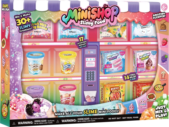 CubicFun creatieve slijmset voor het maken van mini-eten