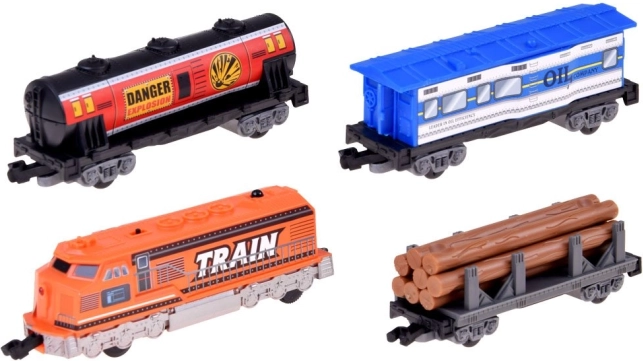 Verschillende wagons en accessoires voor rijke scenario’s