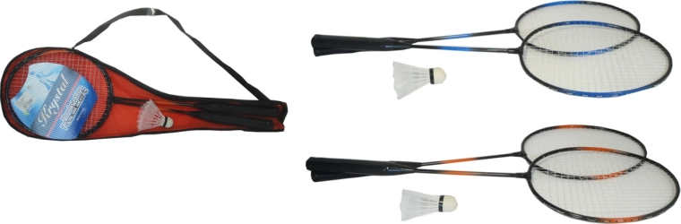 Badmintonset in etui