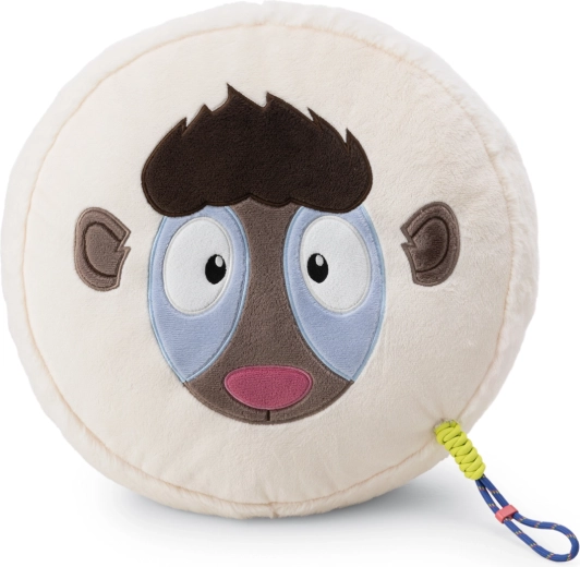 NICI ronde pluchen kussen mandril Matuto 35 × 35 cm