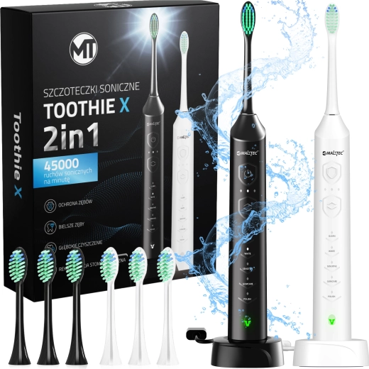 Sonic-tandenborstel MalTec Toothie 2-in-1
