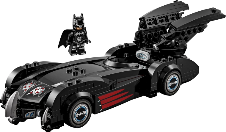 Iconische Batmobile om mee te spelen en neer te zetten