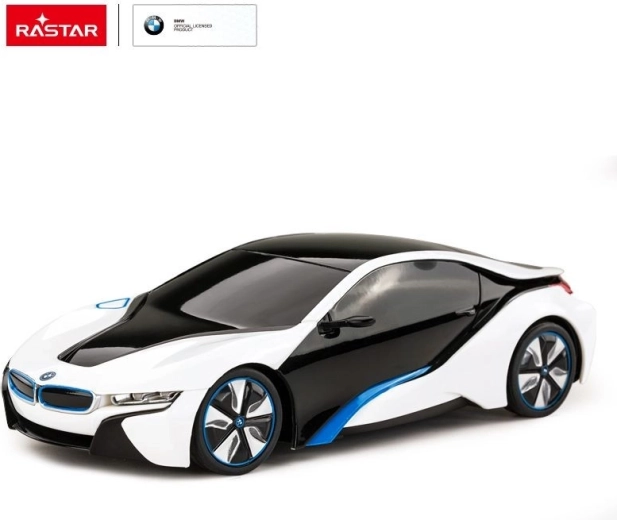 Rastar BMW i8 RC-auto met afstandsbediening 1:24 wit