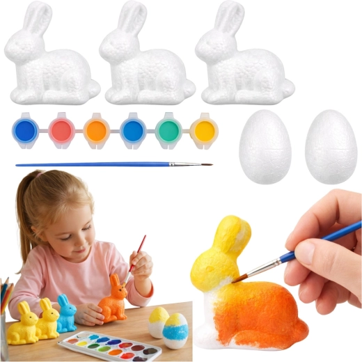 Set voor het schilderen van polystyreen ornamenten