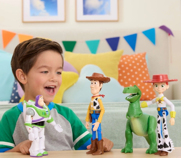 Ideaal voor de Toy Story-wereld en bij andere figuren
