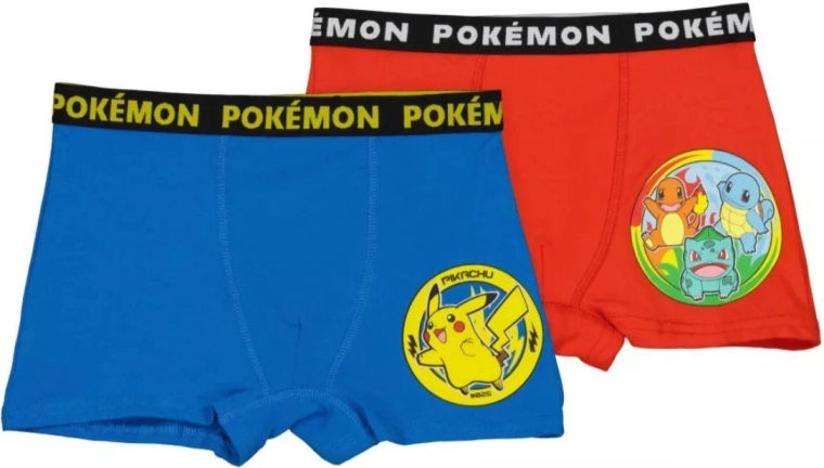 Pokémon jongensboxershorts duopack