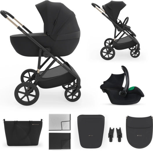 Kinderkraft Prime 3 combikinderwagen 3-in-1 Venezian black