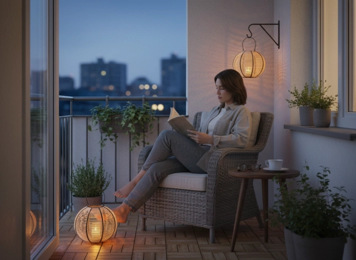 Ideaal voor balkons en kleinere ruimtes