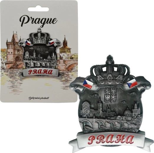 Magneet met het wapen van Praag