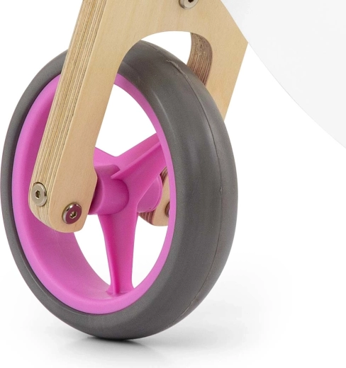 7" schuimwielen en verstelbaar zadel