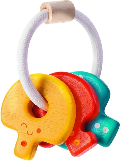 Plan Toys rammelaar met sleutels