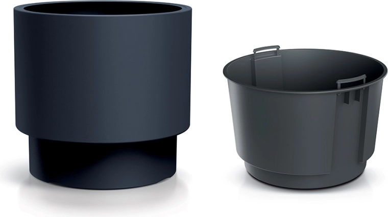 Praktische uitneembare inzet voor eenvoudig onderhoud