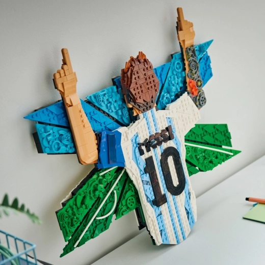 3D-wanddecoratie voor voetbalfans