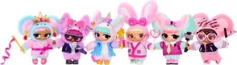 L.O.L. Surprise! pluche pop – sleutelhanger met verrassingen