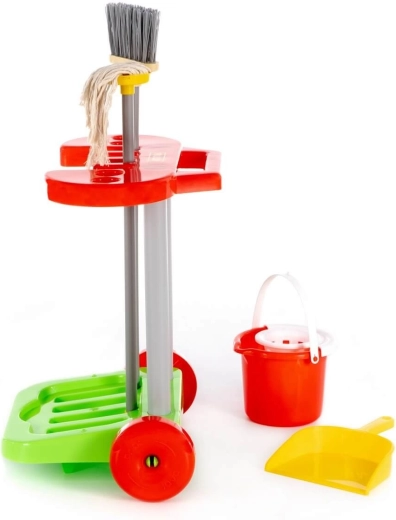 Schoonmaakaccessoires voor huishoudelijk rollenspel