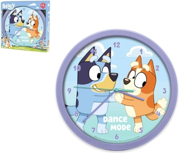 BLUEY wandklok voor kinderen