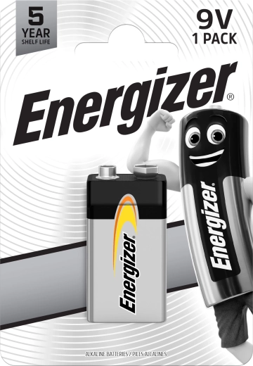 Energizer Everyday 9V alkaline batterij