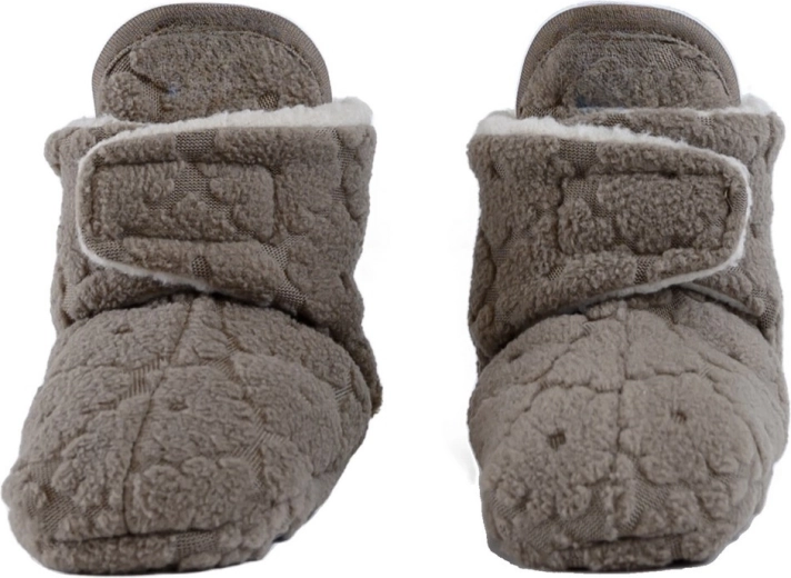 Lodger babyslofjes slipper folklore fleece buffalo (3–6 maanden) - 1 stuk