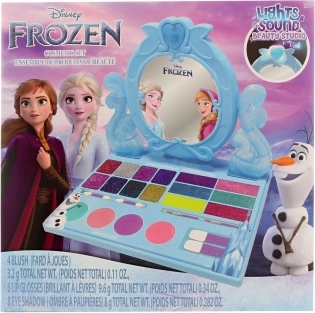 Frozen cosmetische studio met verlicht spiegeltje