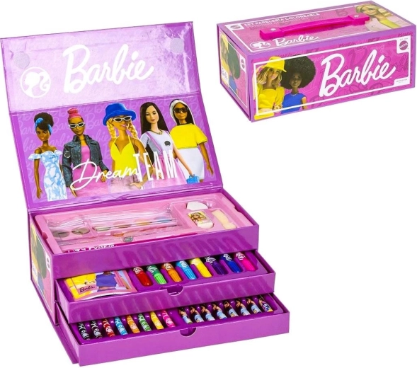 Tekenkoffer Barbie - 1 stuk