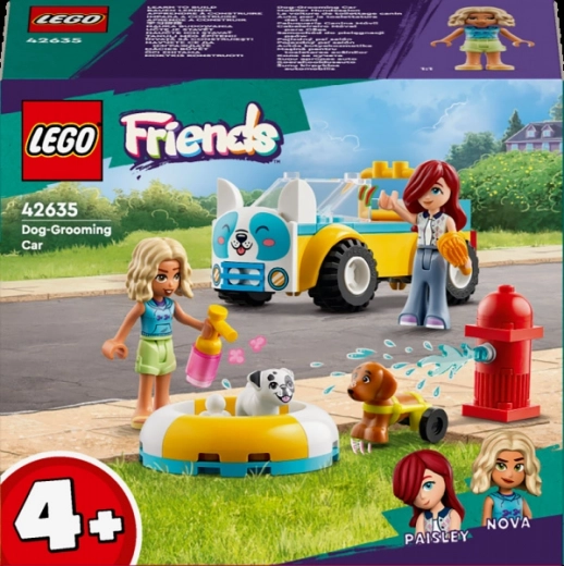 LEGO Friends auto voor hondenverzorging