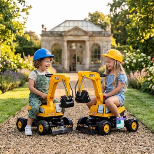 Loopauto voor kleine bouwers