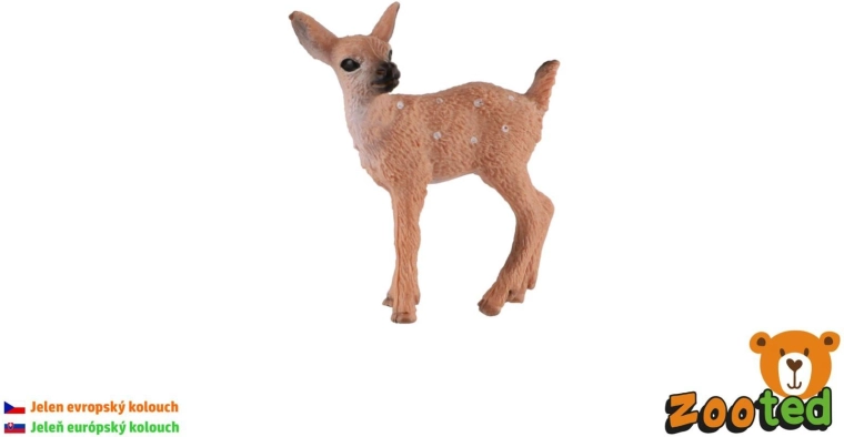 Figuur van een kalf van een edelhert