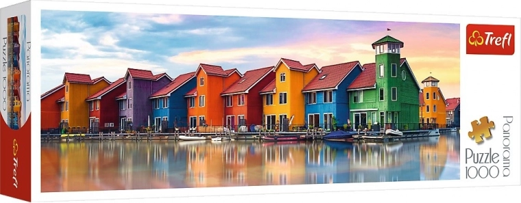 Panorama-puzzel 1000 stukjes Groningen, Nederland