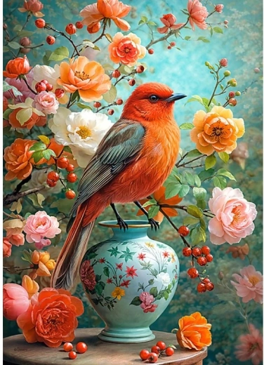 Cherry Pazzi puzzel Bloemenmelodie 1000 stukjes