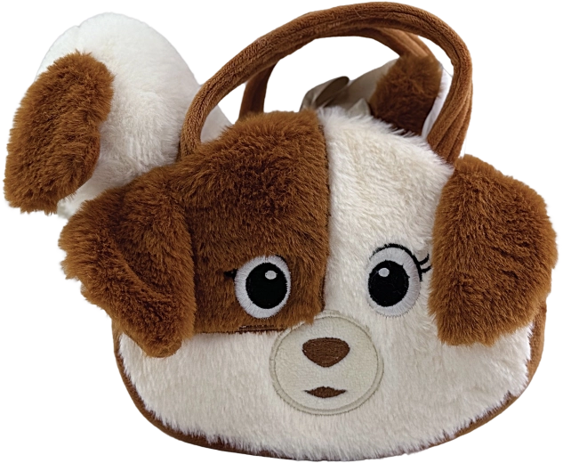 Pluchen handtas hond met hondje Pootje
