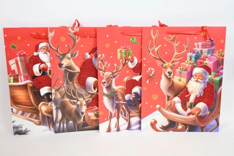 Feestelijke cadeau tas L
