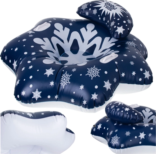 Opblaasbare sneeuwtube ster 110 cm