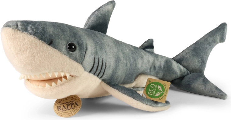 Rappa pluchen haai 40 cm eco-friendly