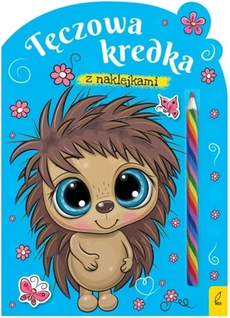 Egel – kleurboek met regenboogpotlood