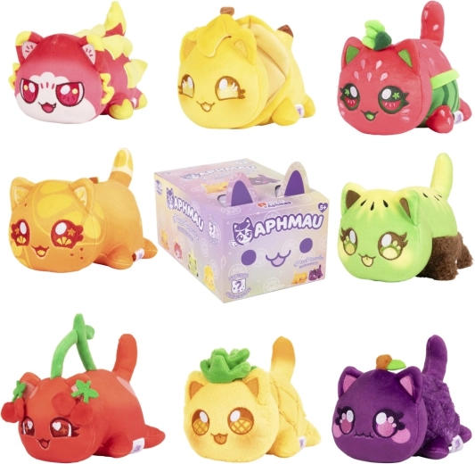 Aphmau Mystery MeeMeow pluchen fruitkatje (verrassing)