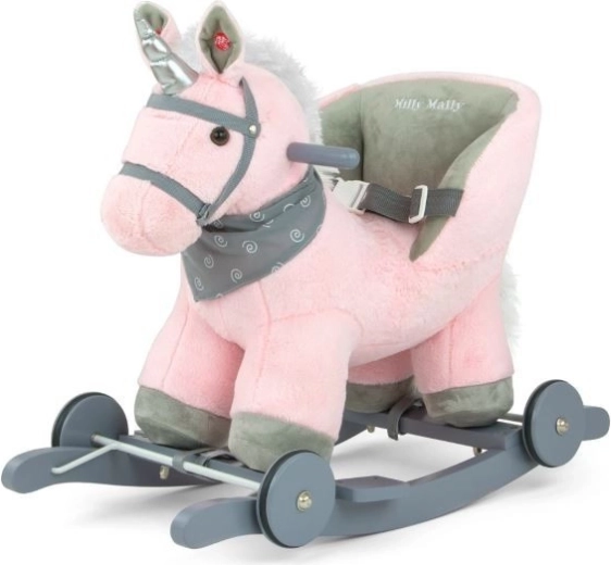 Schommelpaard Polly roze