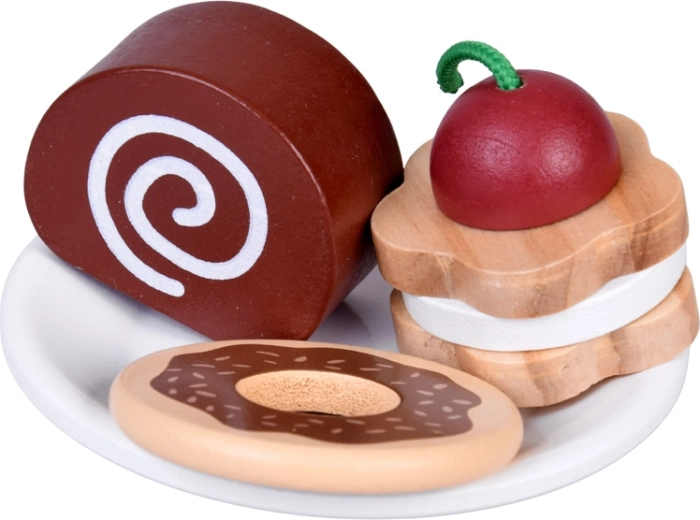 Zoete desserts om te serveren zoals in een patisserie