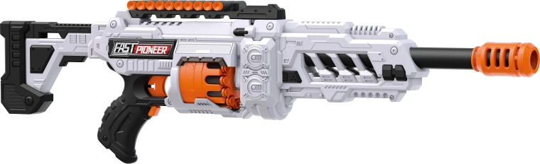 Geweer met schuimprojectielen