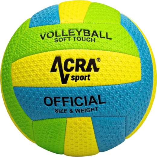 ACRA strandvolleybal soft touch bal maat 5