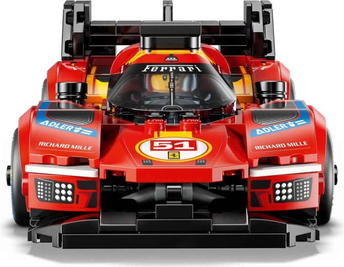 Authentieke race-uitstraling van Ferrari