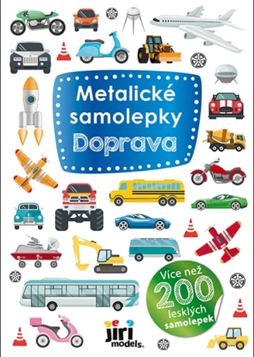 Metallische stickers vervoer