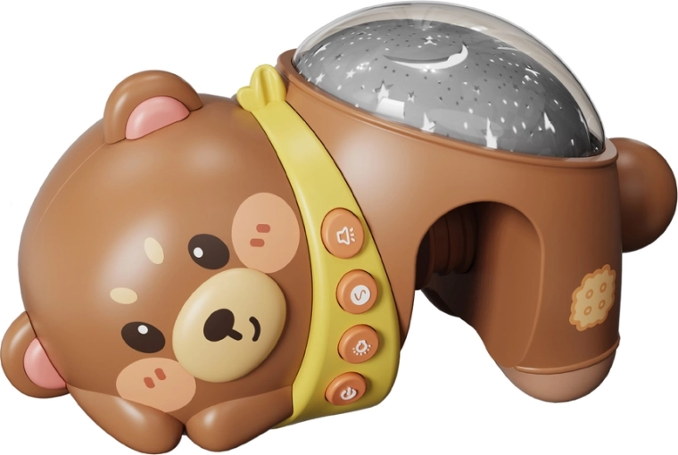 Chipolino ledikantprojector met melodieën Teddy Bear