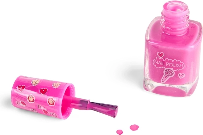 Neonkleuren en glittereffect